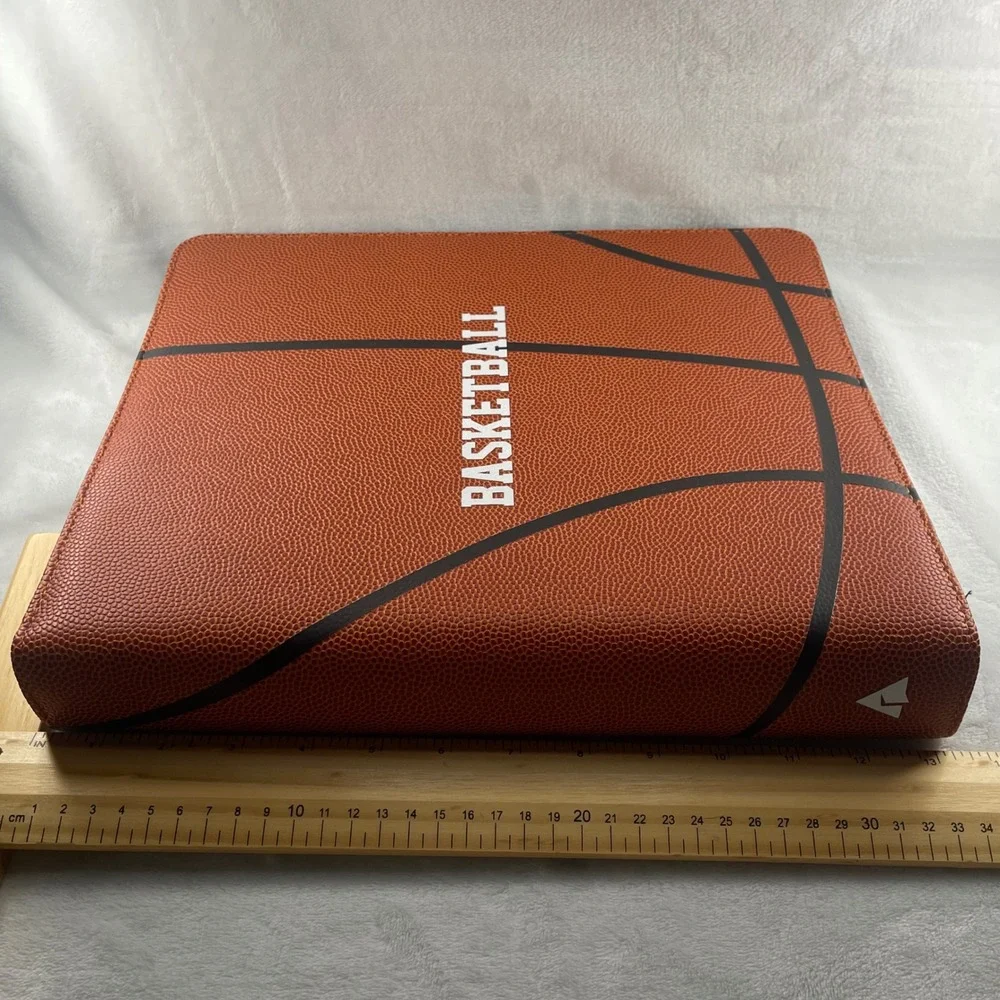 Basketball Trading 360‎ Card Binder Zippered 3-Ring Album 40 9-Pocket Pages